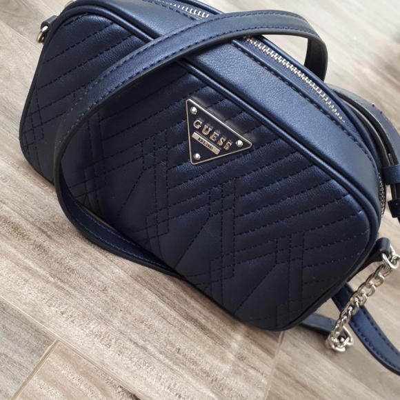 Guess Bags Guess Navy Blue Bag Poshmark